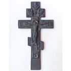 Крест киотный. 19 век. 20,5 х 10,5 см. Распятие XIX