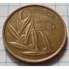 Бельгия 20 франков, 1982  BELGIE   ( 2-12-2 )