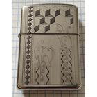 ZiPPO - коллекционная SILVER ..  Лазерная гравировка