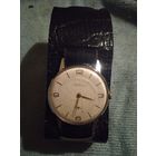 Часы "Ракета" винтажные наручные часы СССР с кожаным ремешком