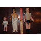 Три старинные и винтажные, коллекционные КУКЛЫ:_1920-1940_Зап.Европа_/Как на фото/_Внимание:_цена указанна за три куклы сразу_!