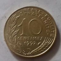 10 сантим, Франция 1992, 1993 г.
