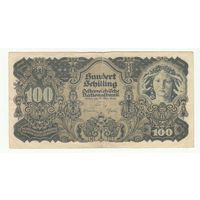 Австрия 100 шиллингов 1945 года. Редкая!
