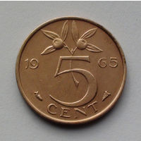 Нидерланды 5 центов. 1965