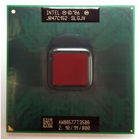 Процессор Intel Dual-Core T3500, 2.1 GHz, PGA478