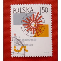 Польша. Международная сессия статистики. ( 1 марка ) 1975 года.