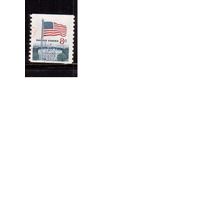 США-1971 (Мих.1033С) ,  гаш., Стандарт, Флаг