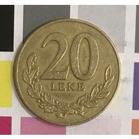 Албания 20 леков 2000