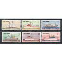 Корабли Куба 1965 год серия из 6 марок