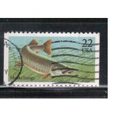США-1986, (Мих.1792),  гаш. , Фауна, Рыбы