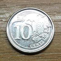 Сингапур 10 центов 2013 _Продажа коллекции