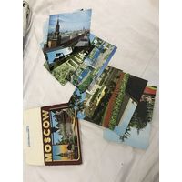 Москва набор открыток 12 штук