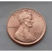 1 цент США 1976 г.