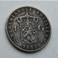 Нидерландские Антильские острова 1 гульден, 1952 2-5-22
