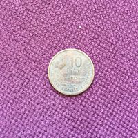 Франция, 10 франков 1955