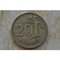 Финляндия 20 пенни 1963