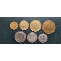 Погодовка монет СССР 1936 года : 1+2+3+5+10+15+20 копеек.Смотрите другие мои лоты.