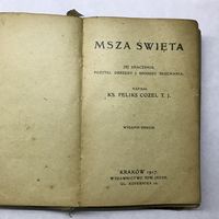 Msza swieta/-1917r.