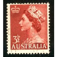 Австралия 1953 Mi# 229 Королева Елизавета II. Гашеная (AU02)