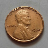 1 цент, США 1950 г.