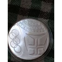 Португалия 10 евро 2004 олимпиада серебро