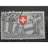 Швейцария, 1952, гербы