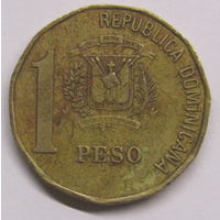 Доминикана 1 песо 2002 г
