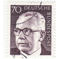Густав Хайнеман (1899-1976), 3-й федеральный президент 1971 год