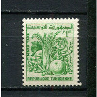 Тунис - 1960 - Фрукты, овощи, злаки 1М - [Mi.75p] - 1 марка. MNH.  (Лот 46CQ)