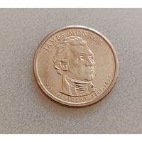 США. 1 доллар 2008 P. Президент США - Джеймс Монро (1817-1825)