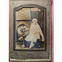 Фото-раскладушка "Девочка", эмигранты из Зап. Бел.,  США, Детройт, 1920-1930-е гг.
