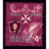 1 марка 1965 год Мальта 307