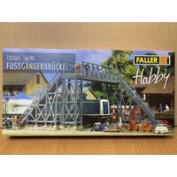 Пешеходный мост между платформами FALLER 131361. Масштаб HO-1:87.