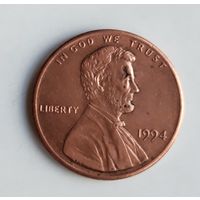 США 1 цент 1994 г.