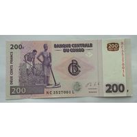Конго 200 франков 2013 г.