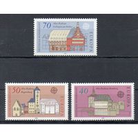Европа Памятники архитектуры ФРГ 1978 год серия из 3-х марок