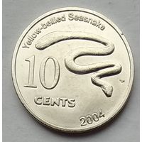 Кокосовые острова (Килинг) 10 центов 2004 г.
