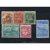 Бельгия Кор 1948 Вып Экспорт Перфины #805-6,808-10,813