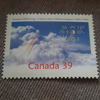 Канада 1990. 50 летие метеорологической обсерватории
