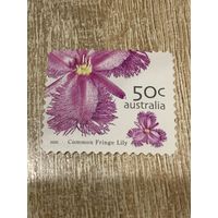 Австралия 2005. Цветы. Common Fringe Lily. Марка из серии