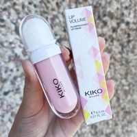Максимайзер для губ Kiko Lip Volume Plumping Effect Lip Cream в оттенке 01 Tutu Rose