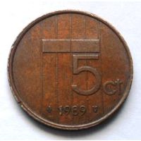 5 центов 1989 Нидерланды
