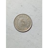 Сингапур 5 центов 1969 года .