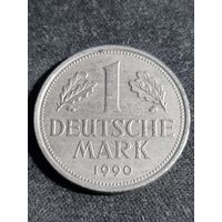 Германия (ФРГ) 1 марка 1990 D