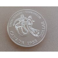 Канада.1 доллар 1983г.XII Универсиада в Эдмонтоне