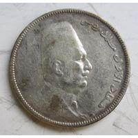 Египет 5 пиастров 1923 Н, серебро  .30-350