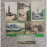 Почтовые открытки Украина, Америна, Европа, до 1917 г.