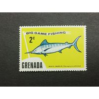 Гренада 1975. Большая рыбалка. Белый Марлин
