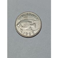Бермуды 5 центов 1993 года .
