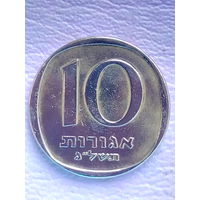 Израиль 10 агорот 1973 г. XF.